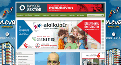 Desktop Screenshot of kayserisektor.com.tr